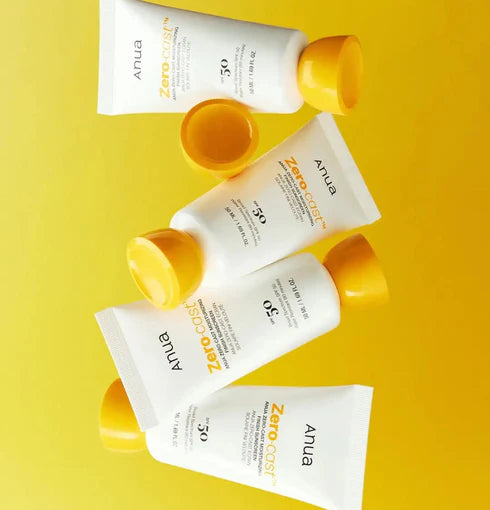 ANUA Zero-Cast Moisturizing Finish Sunscreen SPF50+ PA++++ (50 ml)