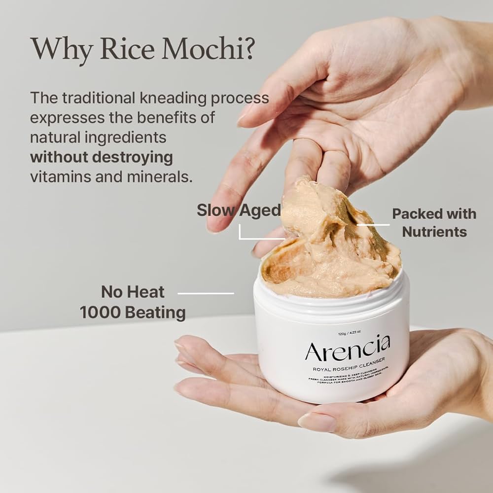 Arencia Calendula Rice Mochi Cleanser (120g)