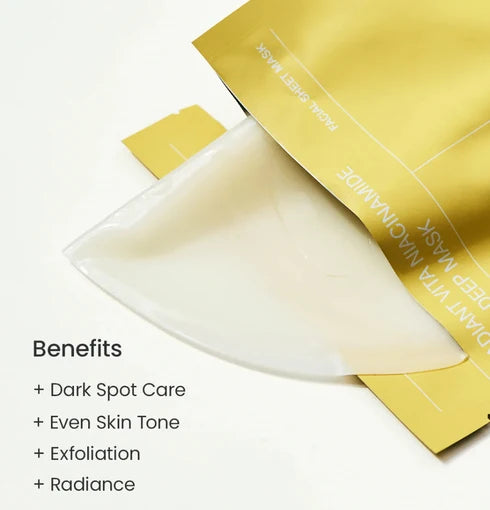 Biodance Radiant Vita Niacinamide Real Deep Mask 34g (1 piece)