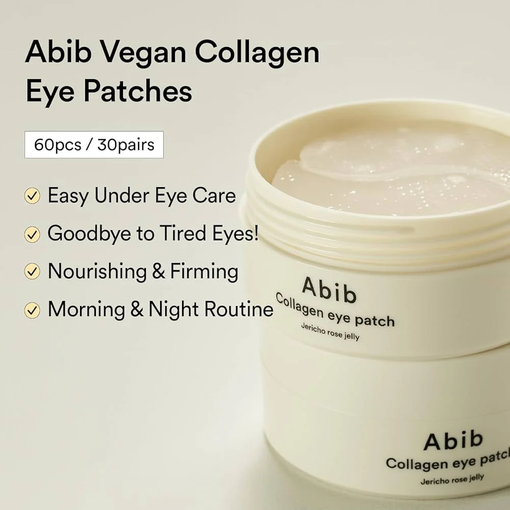 Abib Collagen Eye Patch Jericho Rose Jelly (30 pairs)