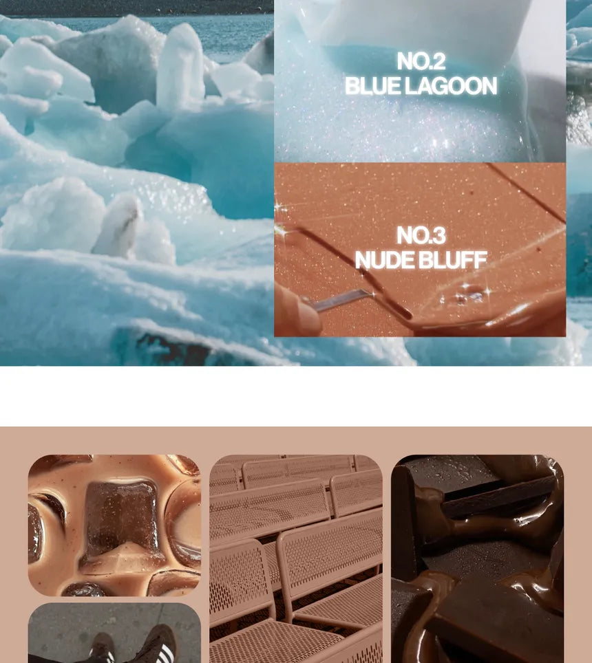 Unleashia Glacier Vegan Lip Balm No.3 Nude Bluff 3.3g