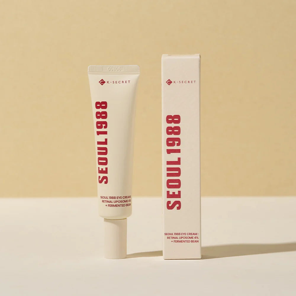 KSECRET – Seoul 1988 Eye Cream: Retinal Liposome 4% + Fermented Bean (30 ml)