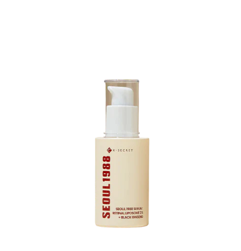 KSECRET SEOUL 1988 Serum – Retinal Liposome 2% + Black Ginseng (30 ml)