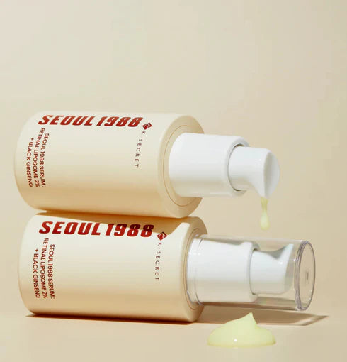 KSECRET SEOUL 1988 Serum – Retinal Liposome 2% + Black Ginseng (30 ml)