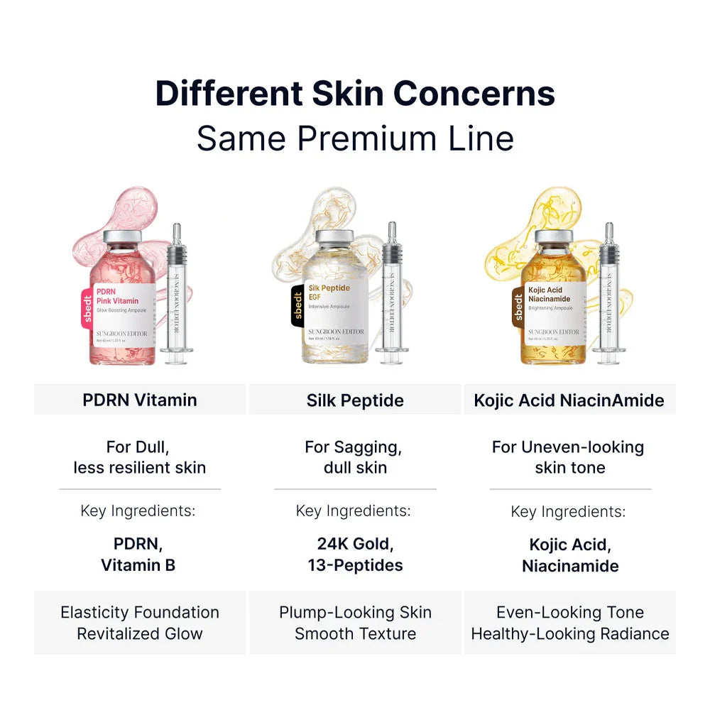 SUNGBOON EDITOR Kojic Acid Niacinamide Brightening Ampoule (40 ml)