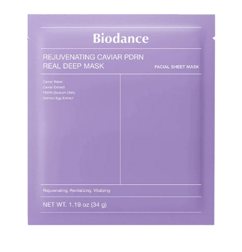 Biodance Rejuvenating Caviar PDRN Real Deep Mask 34g (1 piece)