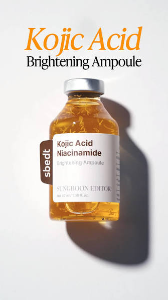 SUNGBOON EDITOR Kojic Acid Niacinamide Brightening Ampoule (40 ml)