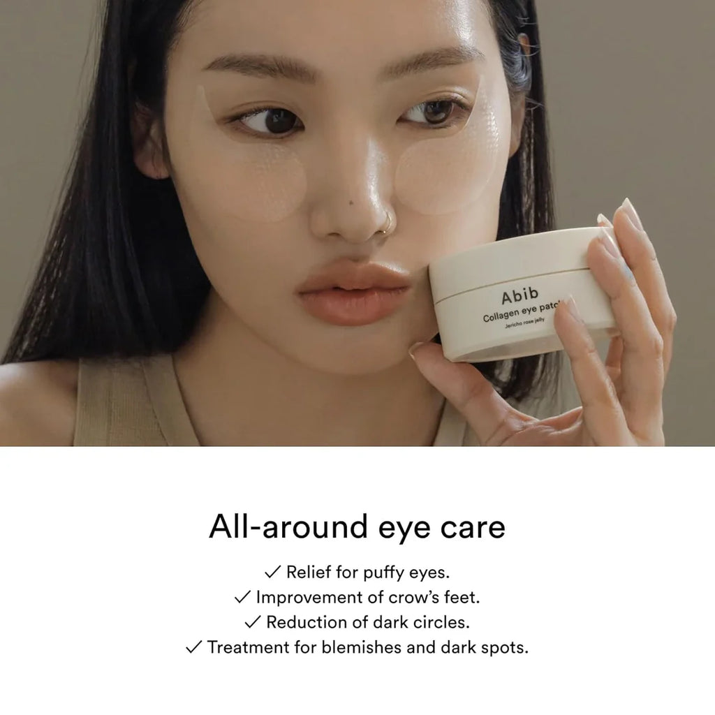 Abib Collagen Eye Patch Jericho Rose Jelly (30 pairs)