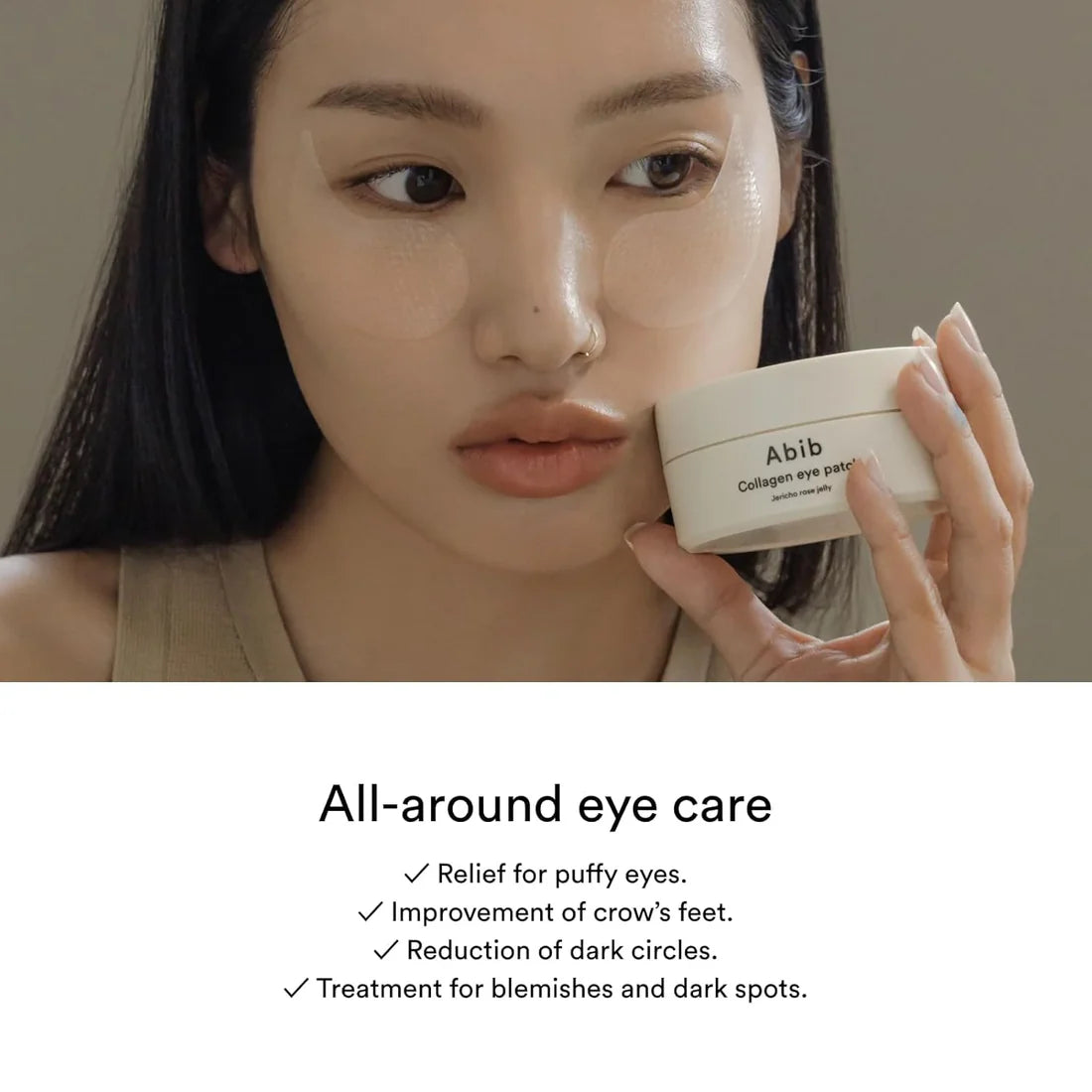 Abib Collagen Eye Patch Jericho Rose Jelly (30 pairs)