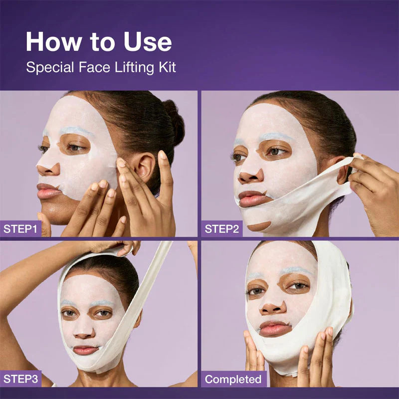 Numbuzin No.9 NAD+ BIO Lifting-sil Full Face Mask, 4 Sheets